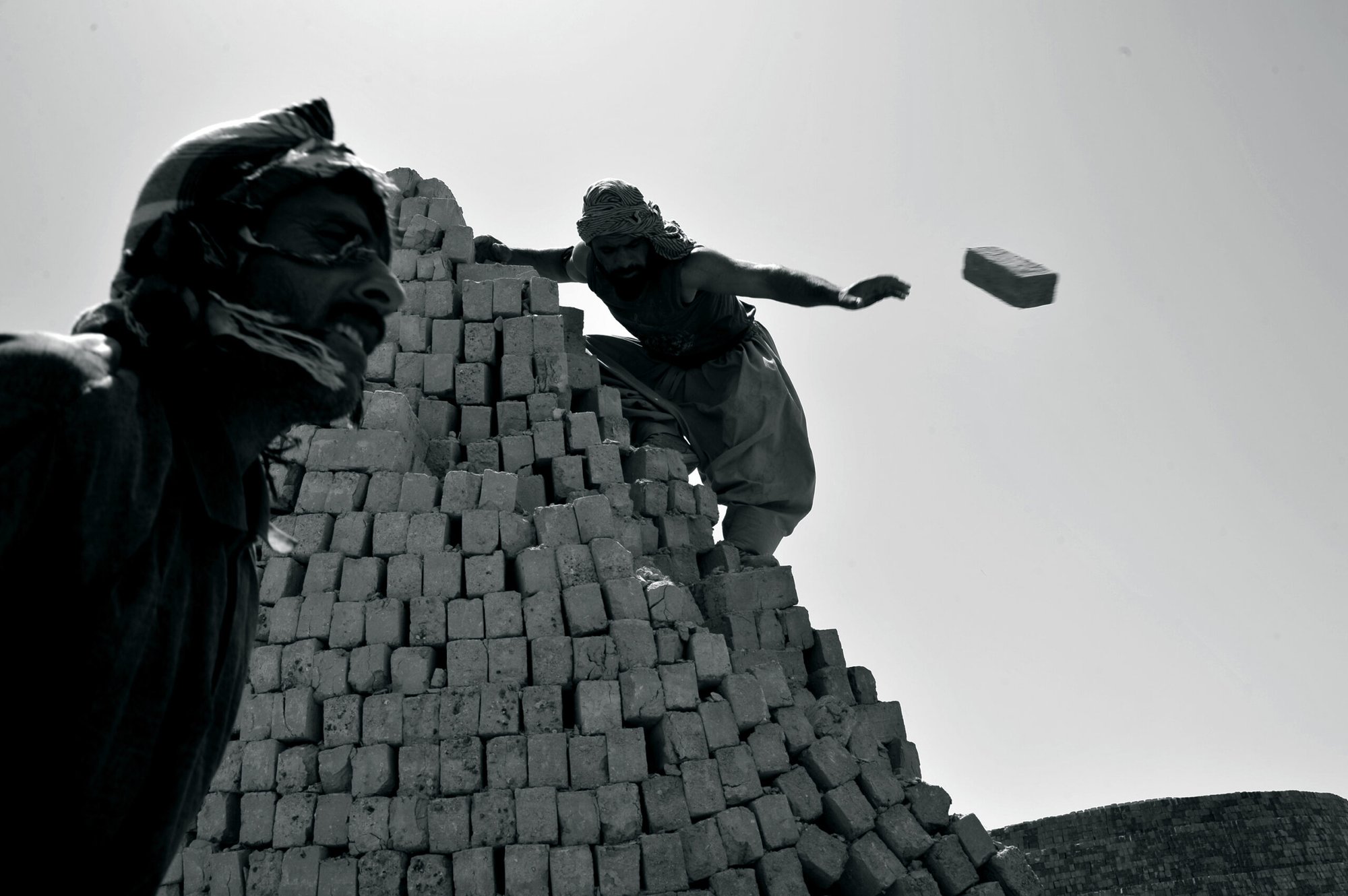 Afghan workers in brick workshops, often illegal migrants, are deprived of basic rights. 