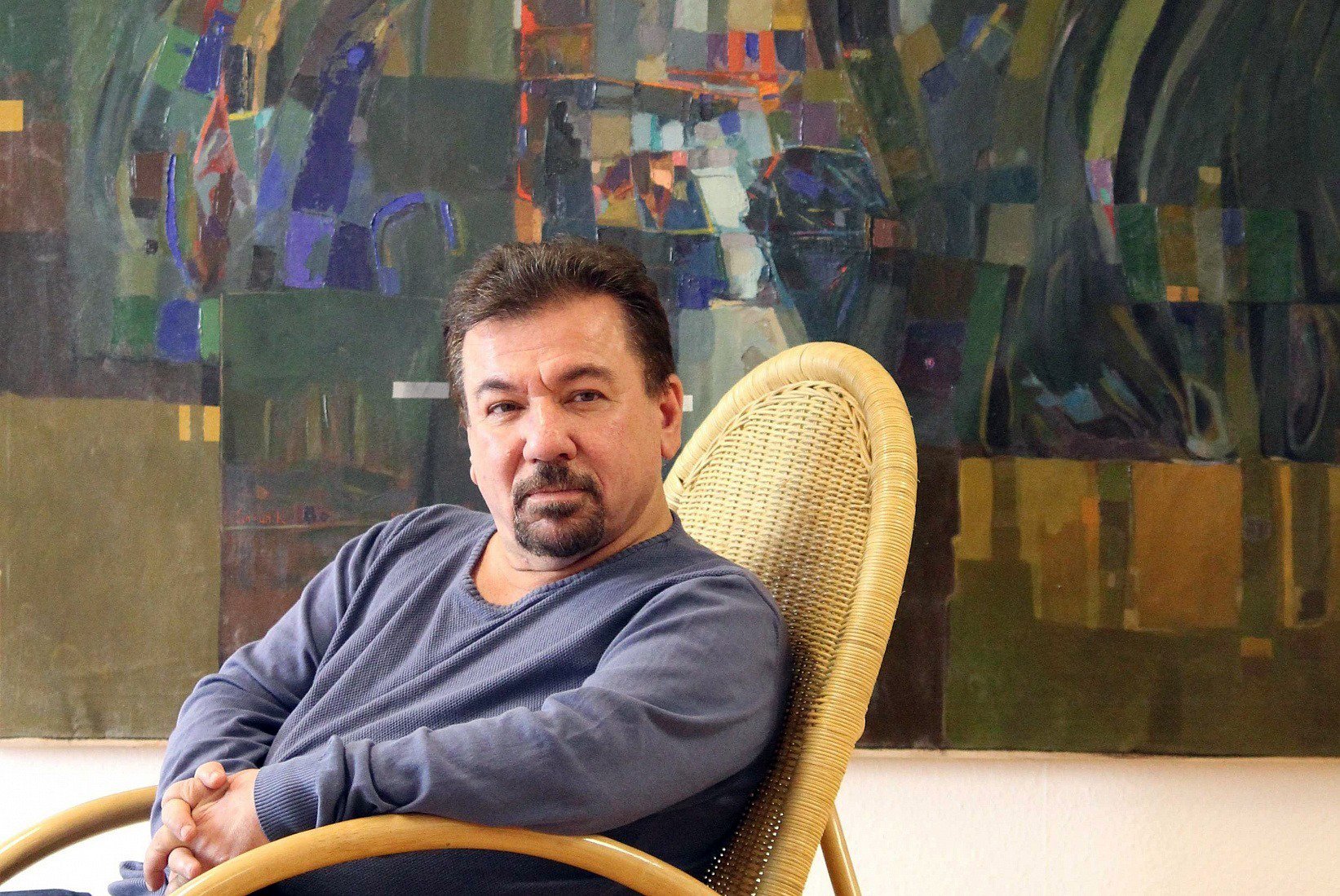 Baxtiyar Ali Kurdish author portrait.